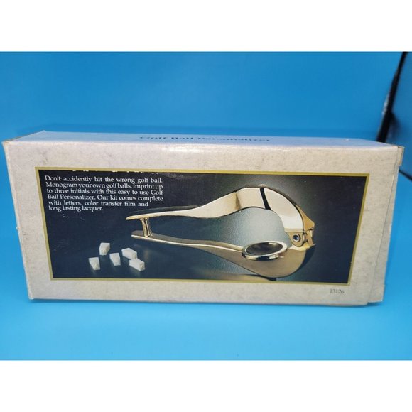 Golf Ball Personalizer New in Box 1992 Green Eagle - Picture 7 of 7